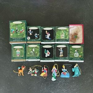 Hallmark Festive Ornament Set - Multicolor